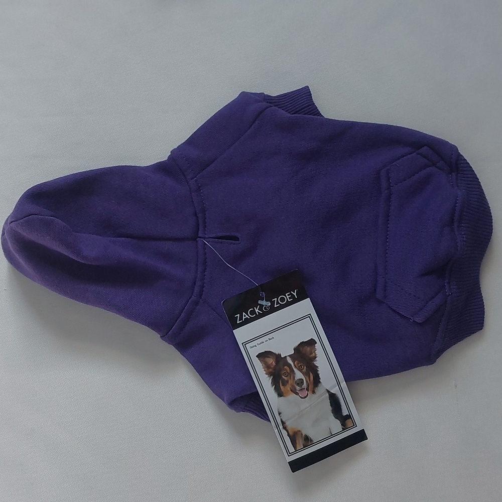 Zack & zoey fleece‎ Sweater dog blue size XS